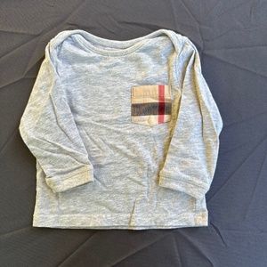 Burberry Baby Long Sleeve Shirt 6 mos